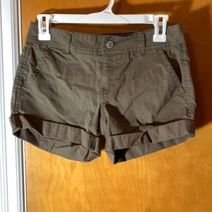 Dark green shorts